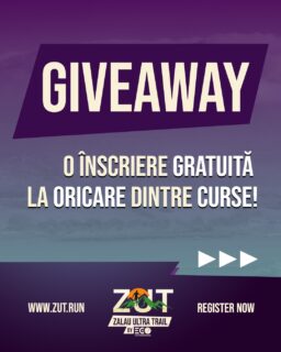 🎁 GIVEAWAY ZUT 2026 🎁
Pentru că poveștile sunt mai frumoase când le trăim împreună.

Oferim 1 înscriere GRATUITĂ la orice cursă ZUT 2026
(ULTRA / MARATON / SEMI / CROSS / KIDS / CHARITY).

Cum participi? 👇
1️⃣ Urmărește pagina @zalauultratrail.zut și pagina @egointeriors.ro 
2️⃣ Dă like acestei postări + share pe story
3️⃣ Etichetează în comentarii 3 prieteni cu care vrei să alergi la ZUT

📅 Giveaway-ul se încheie pe 22.01.2026, la ora 22! 
🏆 Câștigătorul va fi anunțat prin Story! 
🏃🏃‍♀️Extragem un câștigător de pe Facebook și unul de pe Instagram. 

Succes!
Ne vedem pe traseu 🏃‍♀️🏃‍♂️

📍 ZUT powered by @egointeriors.ro 2026
🔗 Înscrieri: www.zut.run
______________________

🎁 ZUT 2026 GIVEAWAY 🎁
Because stories are better when we live them together.

We’re giving away 1 FREE registration for any ZUT 2026 race
(ULTRA / MARATHON / SEMI / CROSS / KIDS / CHARITY).

How to enter 👇
1️⃣ Follow @zalauultratrail.zut and @egointeriors.ro 
2️⃣ Like this post + share it to your Story
3️⃣ Tag 3 friends in the comments you’d like to run ZUT with

📅 Giveaway ends on 22.01.2026, at 22:00
🏆 The winner will be announced via Story
🏃‍♂️🏃‍♀️ One winner will be selected on Facebook and one on Instagram

Good luck!
See you on the trail 🏃‍♀️🏃‍♂️

📍 ZUT powered by @egointeriors.ro 2026
🔗 Register here: www.zut.run

#ZUT2026 #egointeriors #trailrunning