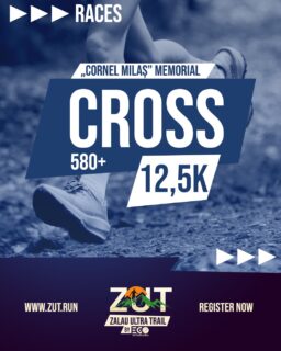 Încă o pagină din povestea curselor ZUT 2026 powered by EGOinteriors 🌲
Azi → CROSS – 12,5K 🏃‍♀️🏃‍♂️

12,5 km.
580+ m diferență de nivel.
Suficient de scurt cât să fie fun.
Suficient de greu cât să te simți mândru.

Pentru unii, e prima întâlnire cu trail-ul.
Pentru alții, e locul perfect unde pot apăsa accelerația.

Aici te poți îndrăgosti de trail.
De pădure. De potecă. De sentimentul că „mai vreau”.
Pentru cei pregătiți, e loc de viteză mare. 🔥

🔵 CROSS – 12,5K
📍 ZUT powered by @egointeriors.ro 2026
🔗 Înscrieri: www.zut.run
_______________________
Another chapter in the story of ZUT 2026 races powered by EGOinteriors 🌲
Today → CROSS – 12.5K 🏃‍♀️🏃‍♂️

12.5 km.
580+ m of elevation gain.
Short enough to feel fun.
Hard enough to feel proud.

For some, it’s their first encounter with trail running. For others, it’s the perfect place to push the pace.

This is where many fall in love with trail.
With the forest. With the single track. With the feeling of wanting more.
For those who are ready, there’s room for real speed. 🔥

🔵 CROSS – 12.5K
📍 ZUT powered by @egointeriors.ro 2026
🔗 Register here: www.zut.run

#ZUT2026 #egointeriors #trailrunning