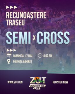 Mai punem o tură în picioare? ⛰️🔥

Pe 17 mai ieșim din nou la recunoaștere pentru ZUT 2026 și revenim pe traseele de Cross și Semi, cu startul din aceeași locație: Poienița Aghireș, ora 08:00.

Nu e concurs, nu e presiune — doar o dimineață bună de alergare pe traseu, oameni faini și ocazia perfectă să simți terenul înainte de iulie. Fie că vii să testezi ritmul, să înveți traseul sau doar pentru atmosfera din gașcă, locul tău e cu noi. 🌲🏃🏻‍♀️🏃🏻

📍 Poienița Aghireș
🕗 Duminică, 17 mai | 08:00

🧭 GPX Cross: https://connect.garmin.com/modern/course/245674477
🧭 GPX Semi: https://connect.garmin.com/modern/course/245674569

Și încă ceva important ⚠️
Dacă vrei tricoul oficial pe mărimea dorită, mai ai doar 3 zile în care este garantat la înscriere. După aceea, intrăm în limita stocului disponibil.

🌐 www.zut.run

📆 ZUT 2026 powered by EGOinteriors | 10-12 iulie 2026