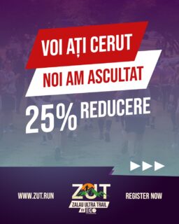 ❌ „Am ratat codul…” ⚠️
Probabil cel mai primit mesaj din ultimele zile 🤦🏻
Așa că v-am ascultat și vă mai dăm o șansă:
⚡ 25% REDUCERE
🏷️ Cod: ZUT
⏳ Doar 24 de ore.
După asta, nu promitem nimic 👀
Și ca să nu ajungi să te mai întrebi vreodată „Cum de am ratat asta?”, știi ce ai de făcut: urmărește-ne atent 📲
Sunt mai puțin de 3 săptămâni până la ZUT și urmează anunțuri importante 🚨
Încă puțin și...
NE VEDEM LA ZUT 2026 powered by EGOinteriors 🙌
📅 10-12 iulie
📍 Poienița Aghireș
📃 Înscrieri: www.zut.run