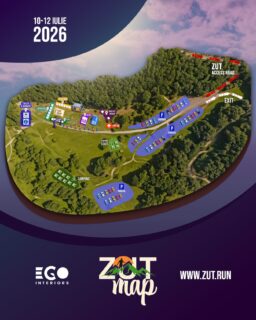 📍 Prima oprire la ZUT? Harta.

Ca să te bucuri de weekend fără să cauți în stânga și-n dreapta, am pregătit harta oficială a festivalului. Aici găsești tot ce ai nevoie:

🏁 Start & Finish
🎽 Race Kit Pickup
🍔 Food Court & Food Area
🍺 ZUT SHOP & Drinks
🎵 Scenă
⛺ Camping
🚗 Parcări
🚑 Punct de prim ajutor
🚻 Toalete & dușuri
🎪 Zona Expo și activități

Ne vedem la ZUT powered by @egointeriors.ro 
Poienița Aghireș, pe 10-12 iulie