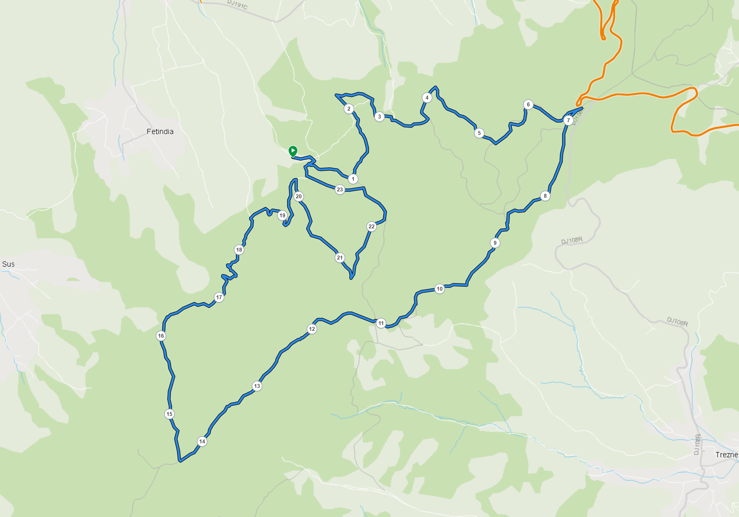 SEMI (ROAD TO OȘOIU) - 24 KM